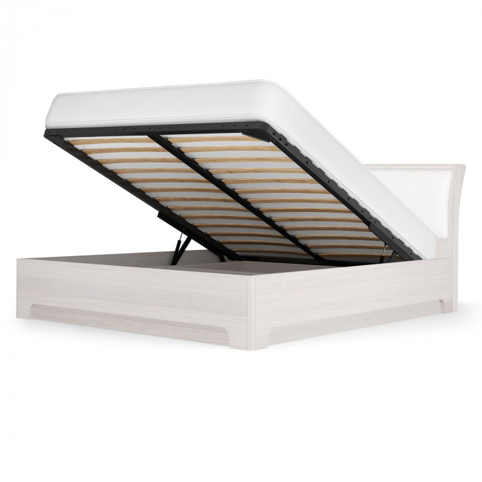 Кровать-3 с подъемным основанием 1800 экокожа Парма Нео