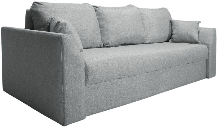 Диван-кровать Белфест 160х195, еврокнижка, рогожка, серый