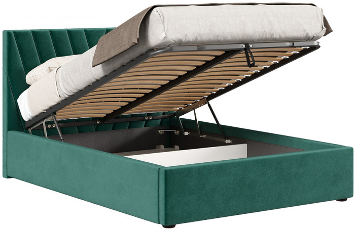 Кровать с подъёмным механизмом 1600 Палермо, зеленый