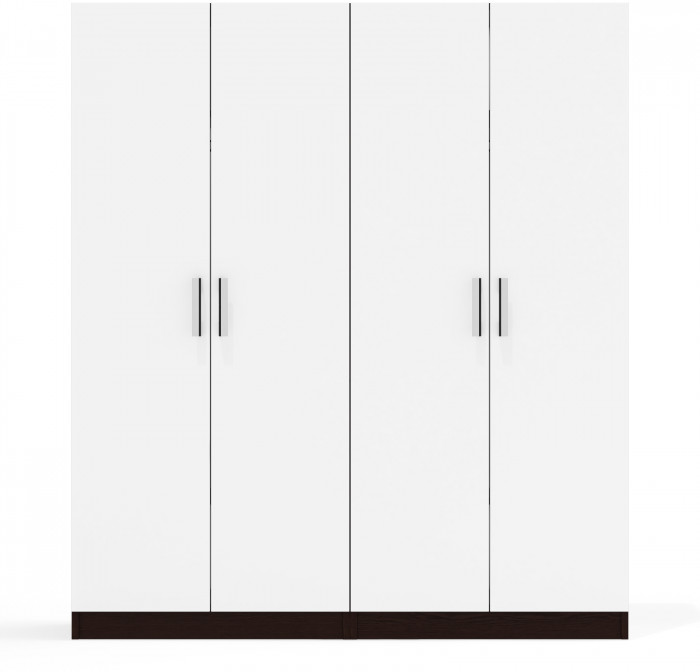 Два Шкафа С-МД-СК9Ш к компьютерному столу С-МД-СК9, цвет венге/белый шагрень, ШхГхВ 140х45х160 см.