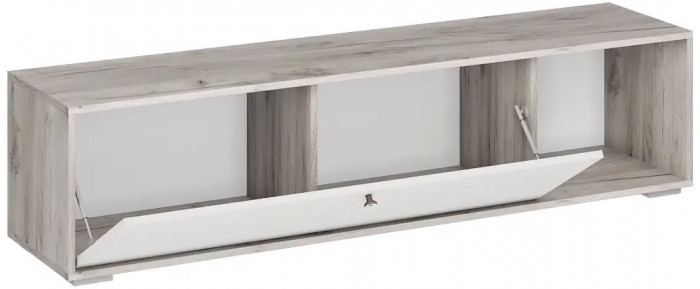 мс для гостиной Нанси ТБ-1600 дуб крафт серый/софт айвори