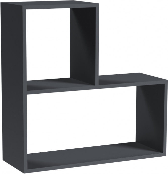 Гира Навесная полка ГН-1 графит серый