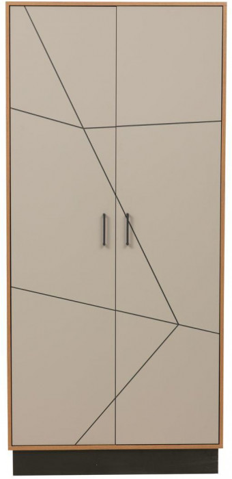 Шкаф комбинированный Гамма 54.14 Таксония/Грэй