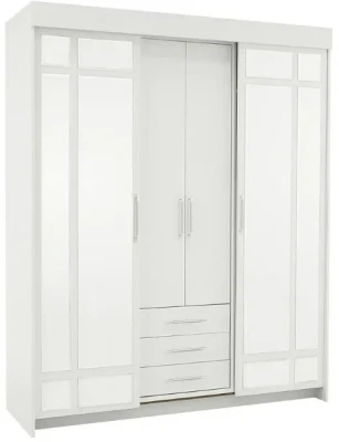 Шкаф-купе Маэстро (Белый)