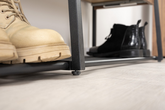 Гранд 15.124N Прихожая, дуб крафт табачный/искуственная кожа чёрная