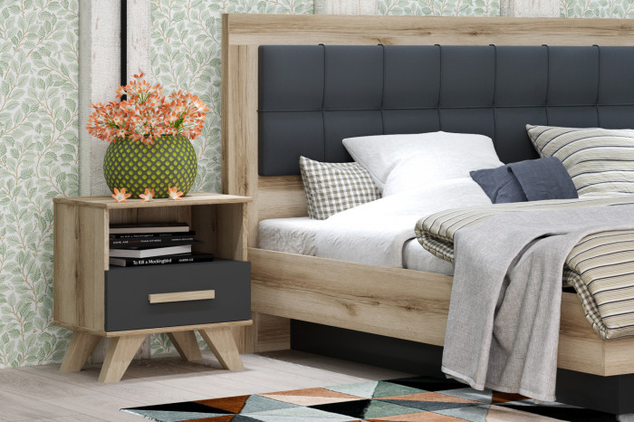 Тумба прикроватная Вега Скандинавия