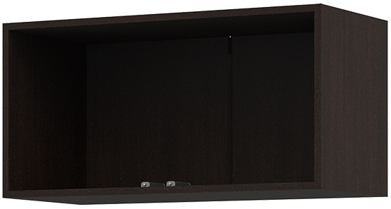 Антресоль 800 Машенька (800х400х380) Фасад БЕЛФОРТ/Корпус ВЕНГЕ