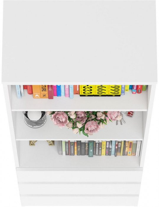 Мори Стеллаж МСТ600.3, белый