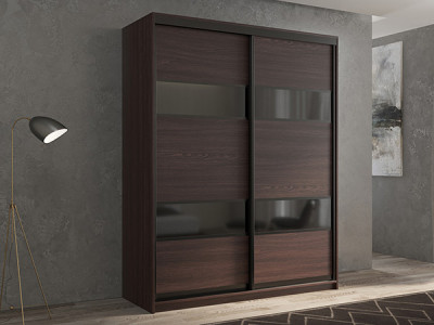 Шкаф-купе Кааппи 7 Венге 140х45х230 см