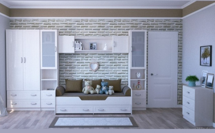 Модульная детская Колибри, рамка