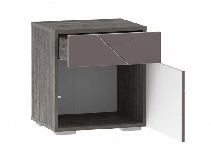 НМ 013.61 Тумба прикроватная Summit / ясень анкор тёмный / графит софт