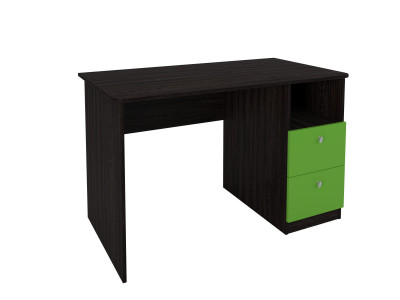 Стол письменный Венге/Салатовый