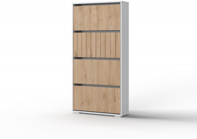 Тумба для обуви "Элана" - Аляска/Дуб артизан