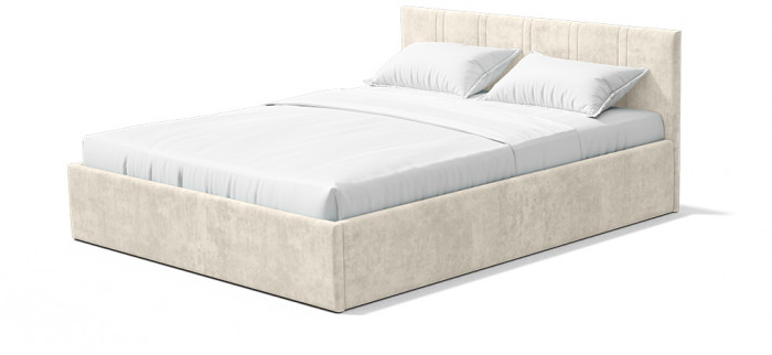 Кровать 1,6 м "Ника" КР-18 Миндаль