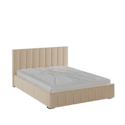 Нега Кровать интерьерная 160 бежевый, ортопед