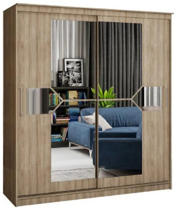 Шкаф-купе Элегант 1700 (Дуб Сонома)