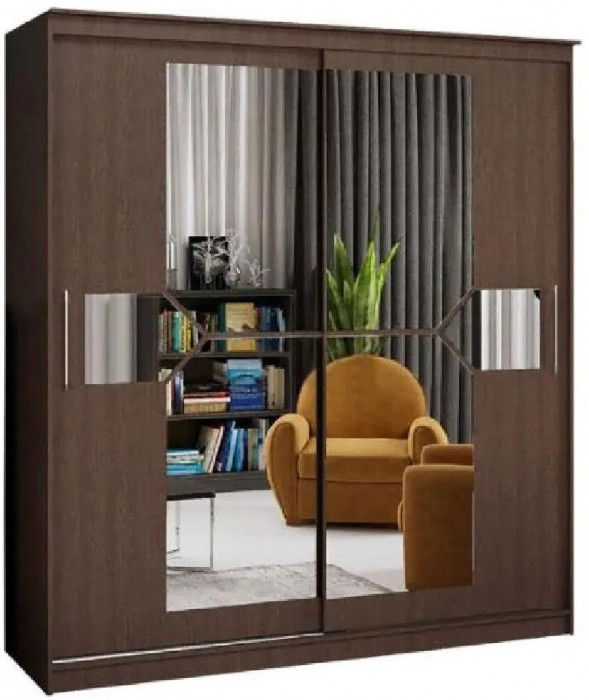 Шкаф-купе Элегант 1700 (Дуб Сонома)