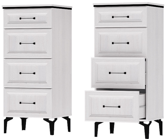 Модульный Кабинет Шарм, набор 7, Ясень Анкор Светлый