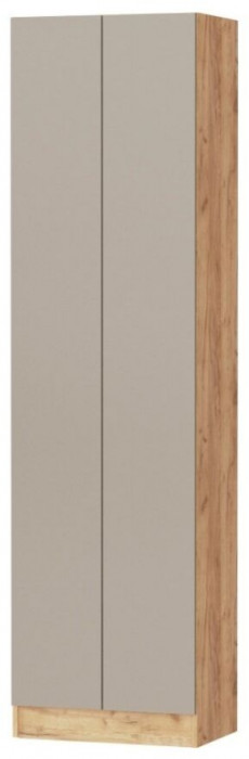 Модульная прихожая "Руэлла", композиция 1 - Крафт золотой/Кашемир