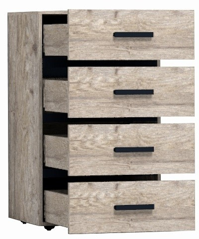 Комод высокий Nature 45, гаскон пайн