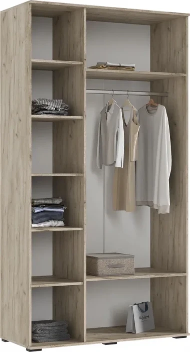 Норд Модульная прихожая, композиция №1, Крафт серый/Кашемир