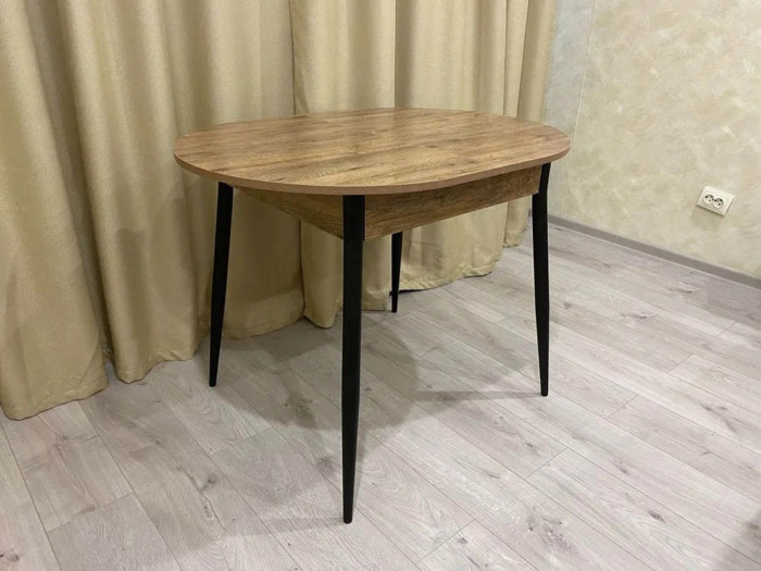 Обеденная группа Стиль-1 / Стул Х 4 шт. / Дуб Веллингтон/черный / бид 27