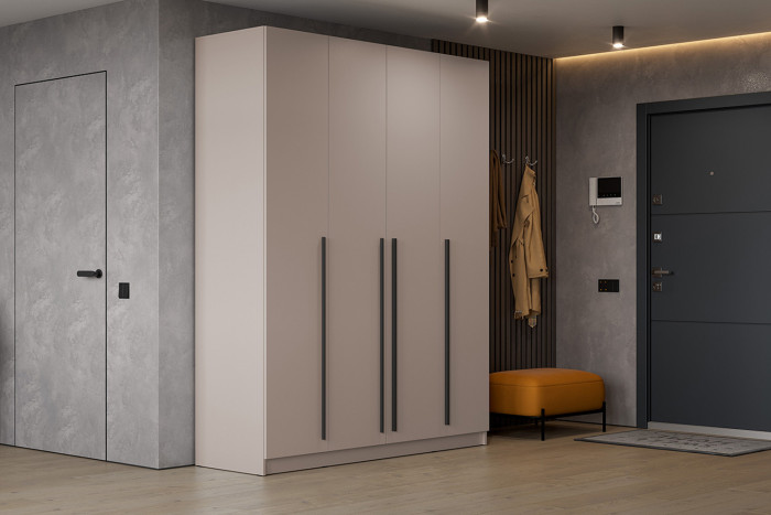 Шкаф распашной Берген ШК-1600, Кашемир