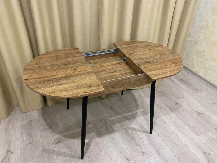 Обеденная группа Стиль-1 / Стул Х 4 шт. / Дуб Веллингтон/черный / бид 36