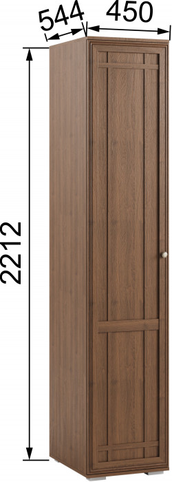 Модульная спальня Ричард, набор 4, Орех донской