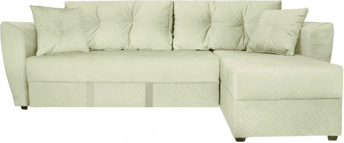 Диван УГЛОВОЙ Амстердам велюр бежевый 160 НПБ