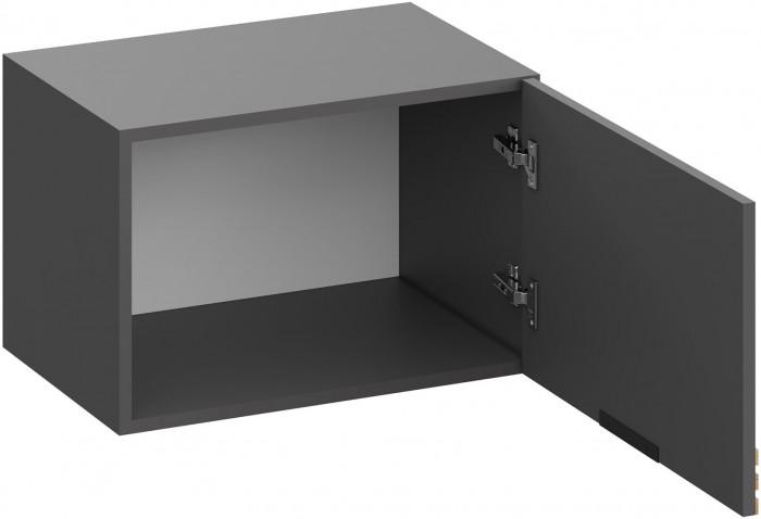 Модульная Прихожая Нао, набор №7, Графит/Графит, Дуб вотан, Simple 27