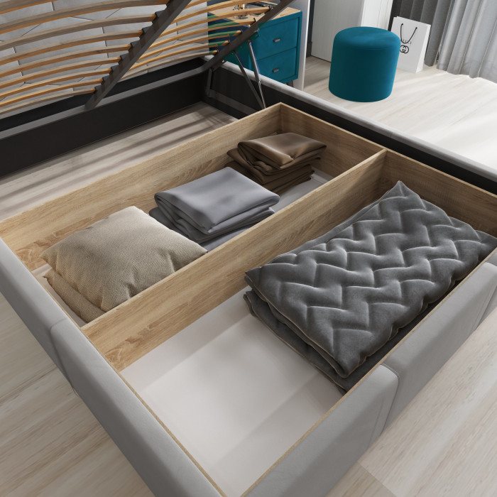 Манука Кровать интерьерная 140 атлантида, ПМ