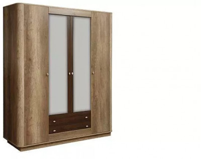 Шкаф для одежды Фантазия 34.01 дуб каньон/дуб кальяри