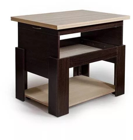 Стол журнальный-трансформер СЖТ-1 Венге/Ясень