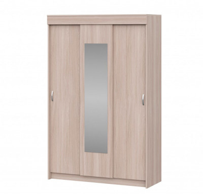 шкаф-купе Бассо ясень шимо светлый/ясень шимо светлый