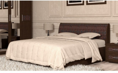 Кровать Кэт-4 арт.001 140*200 с настилом (Венге)