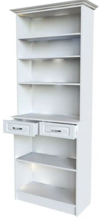 Буфет Прованс 08 клен бирюза