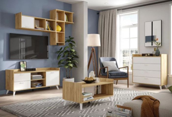 ИРИС ШК-05 Шкаф (685х2000х425) дуб крафт золото/белый