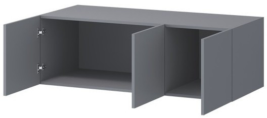 Антресоль Бастион ЛДСП 1,2 (графит)