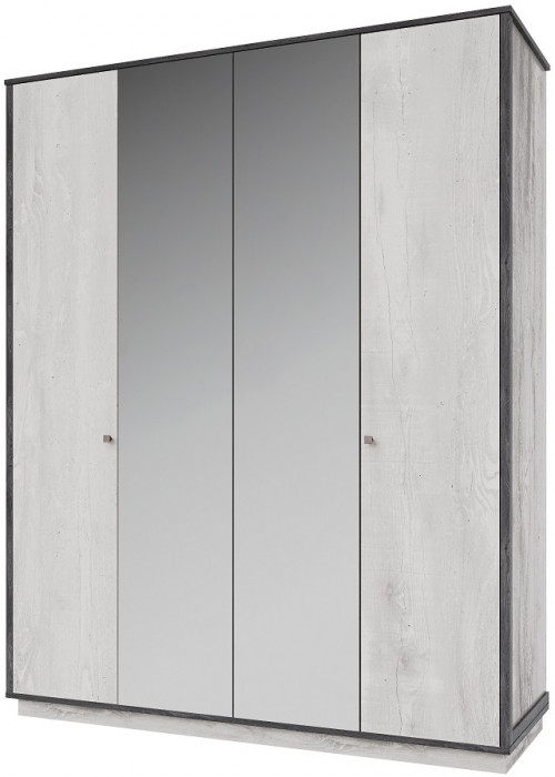 Модульная спальня "Тиффани" - Бетон пайн светлый/Дуб шале графит