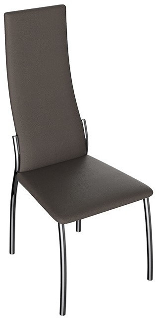 Кредо Стул (Черный муар, к/з Бежевый)