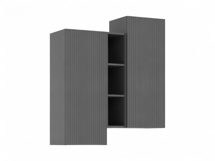 Оскар Гостиная вариант №1, Графит софт/графит