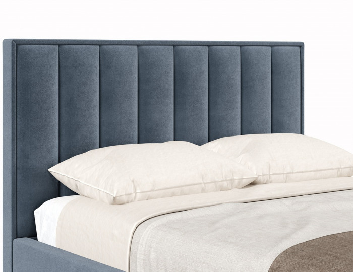 Кровать с подъёмным механизмом 1800 Анкона, темно-серый