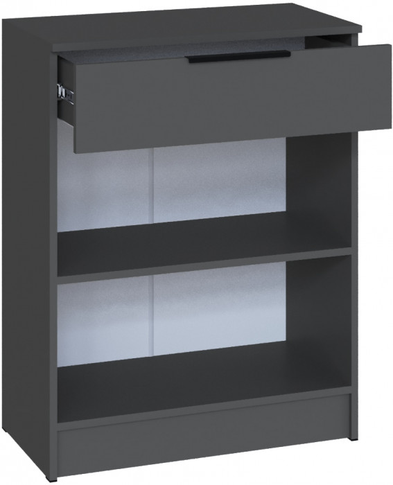 Обувница Мадрид (0,7), Графит серый