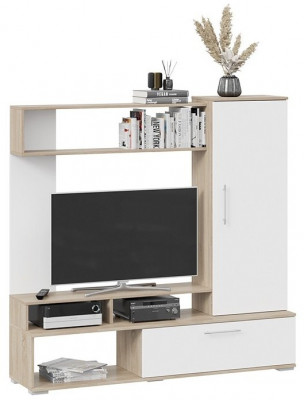 Набор мебели для общей комнаты Сиена (Дуб Сонома/Белый ясень)