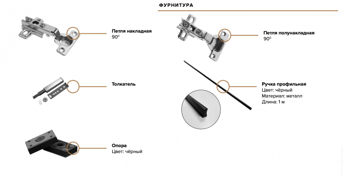 Норд Шкафы угловая композиция, Графит
