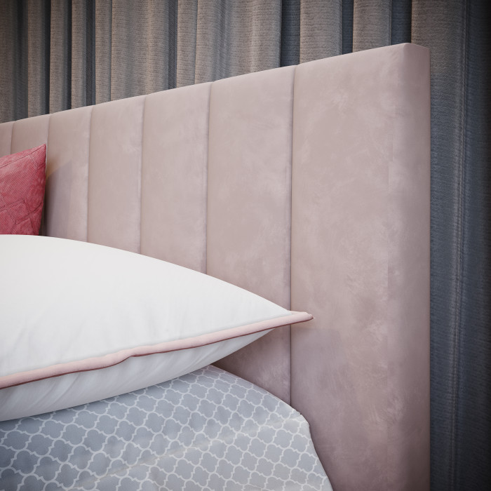 Нега Кровать интерьерная 160 пыльная роза, ПМ