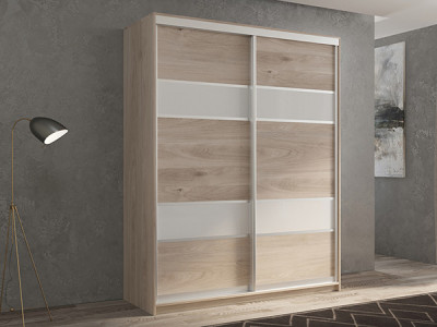 Шкаф-купе Кааппи 8 Кастелло Серый 160х60х230 см