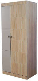 Набор мебели для детской "Лондон" - Дуб сонома/Капучино светлый