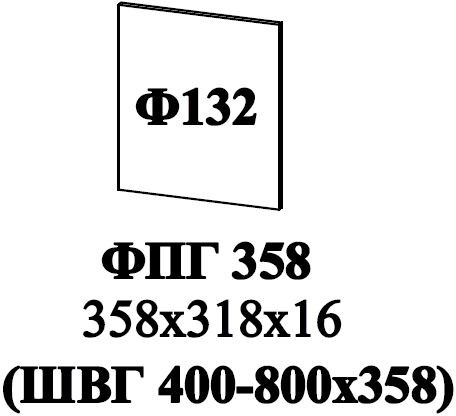 Ф-132 Альфа Фальшпанель (корпус ШВГ 358) холст вулкан